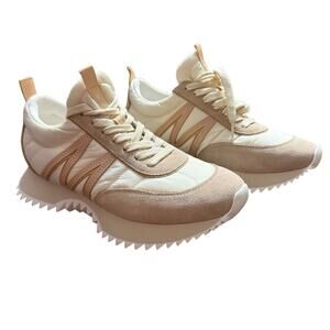 Moncler Pacey Sneakers Leather Suede NEW EU 40 US 10